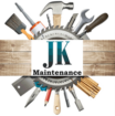 JK Maintenance Logo with Tools